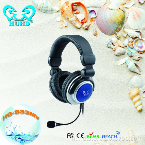 2014 Newest High Quality Folding Gaming Headset Wire Gaming Headset For Video Game Console